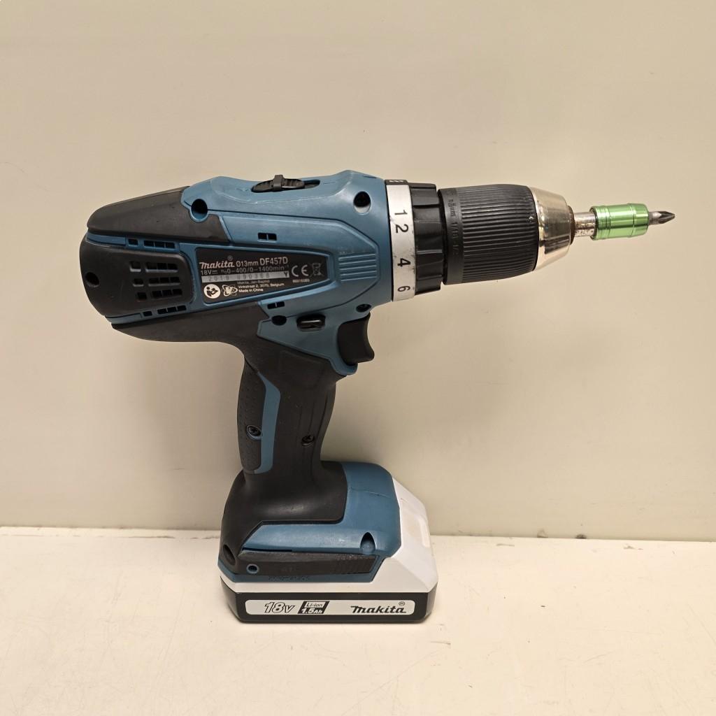Makita DF457D Boormachine | (838338), Makita Nederland B.V., Info@makita.nl, Park Forum 1101, 5657 HK Eindhoven, Nederland