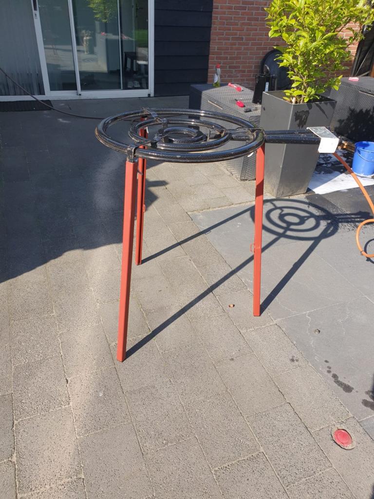 Te huur BBQ  bakpan, Tuin en Terras, Barbecue-accessoires, Ophalen, Gebruikt, Onbekend