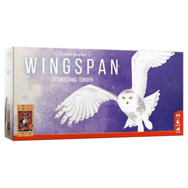 Wingspan Uitbreiding Europa 999 Games Bordspel Nieuw, 999 Games, Nieuw, Ophalen of Verzenden, Vijf spelers of meer