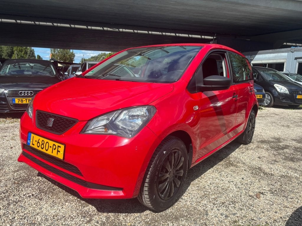 SEAT Mii 1.0 Style (bj 2013), Auto's, Voorwielaandrijving, Euro 5, Stof, Gebruikt