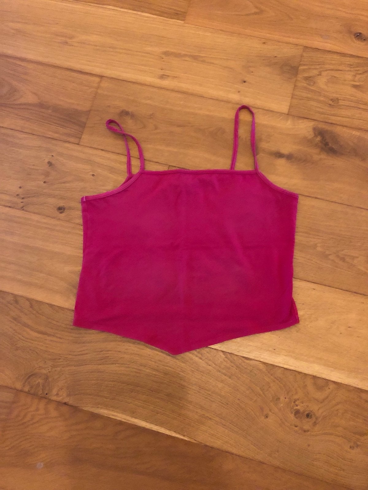 Laura Ashley fuchsia top maat L, Maat 42/44 (L), Ophalen of Verzenden, Roze, Zonder mouw