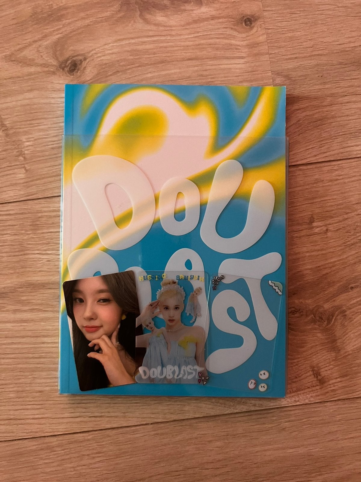 Kep1er doublast kpop album dayeon hiyyih photocards, Ophalen of Verzenden, Zo goed als nieuw