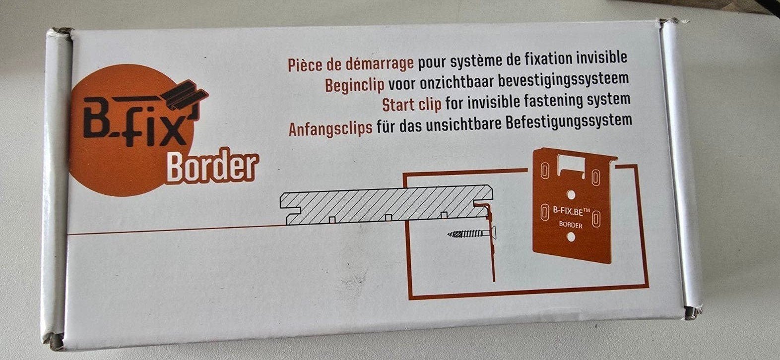 B-fix onzichtbare vlonderplank bevestiging, Ophalen of Verzenden, Nieuw, Overige materialen, Overige typen