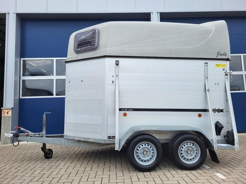 XX-Trail Aluminium 2 paardentrailer nette staat garantie ***, Gebruikt, Aluminium, 2-paards trailer
