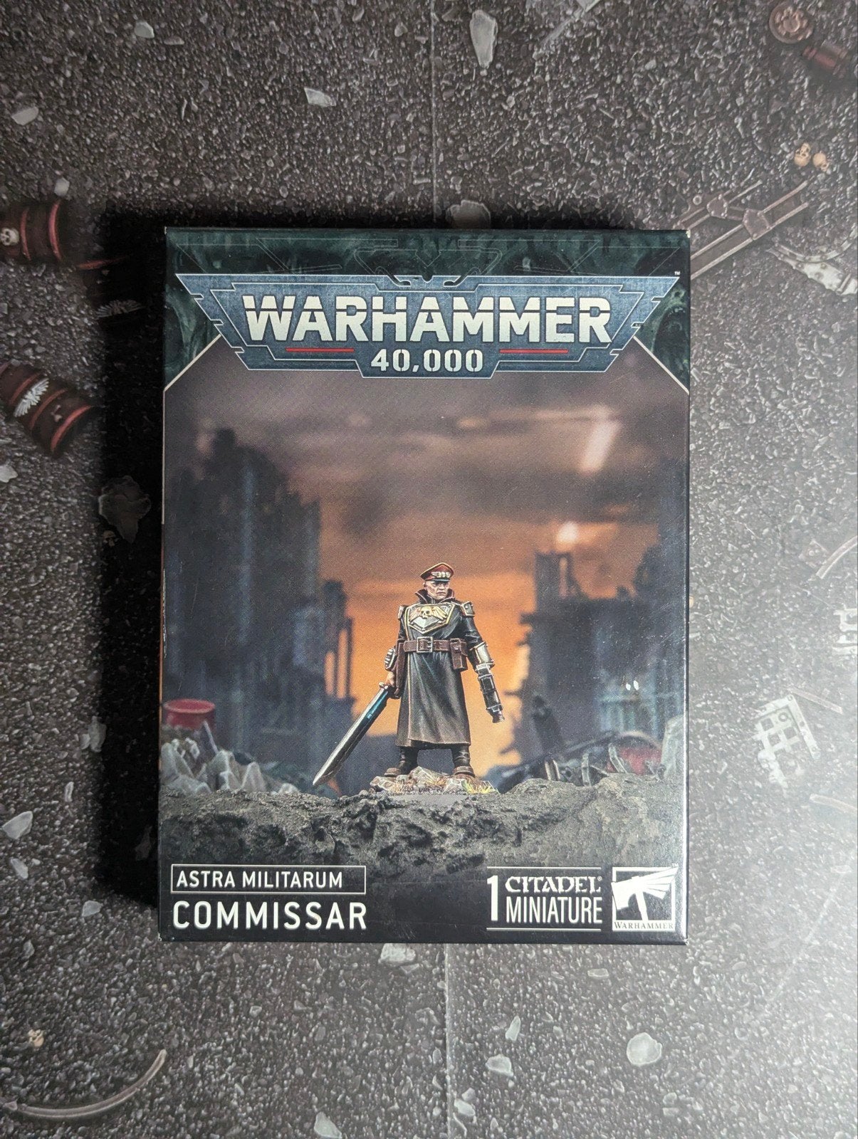 Warhammer 40.000 Astra Militarum Commissar (Nieuw), Ophalen of Verzenden, Nieuw, Warhammer 40000, Figuurtje(s)