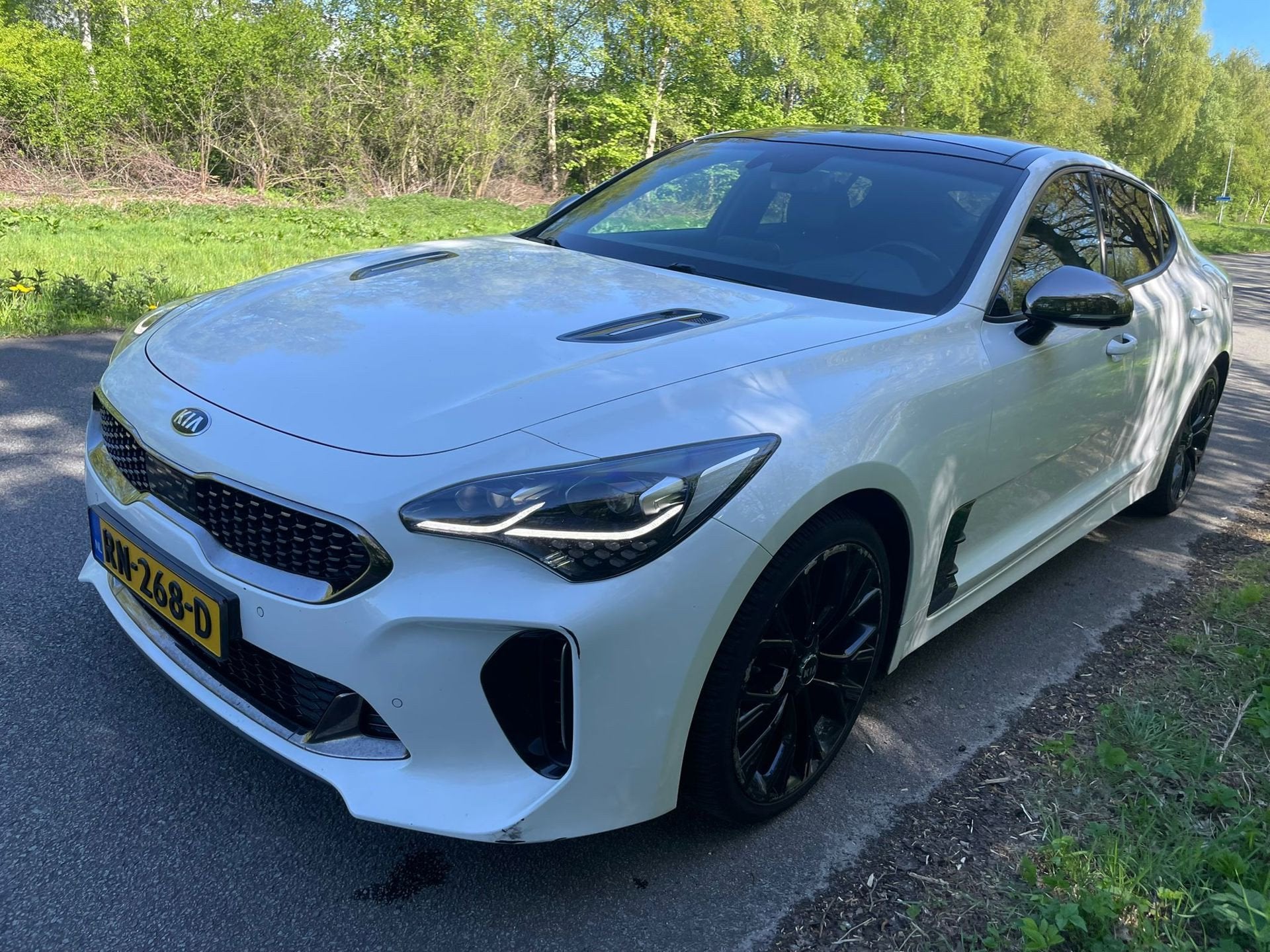 Kia Stinger 2.0 T-GDI GT-Line, Auto's, Kia, Bedrijf, Te koop, Stinger, 360° camera, ABS, Adaptive Cruise Control, Airbags, Airconditioning
