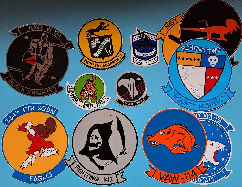 USN stickers, Overige merken, Nieuw, Ophalen of Verzenden, Groter dan 1:72