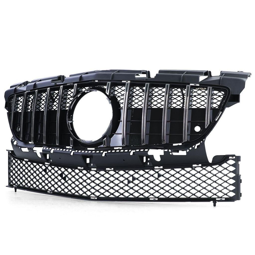 Grill Voor Mercedes SLK R172 Glans Zwart Chrome Bies Panamer, Verzenden, Automotive Parts, A.parts@hotmail.nl, Trasmolenlaan 12 3447 GZ Woerden