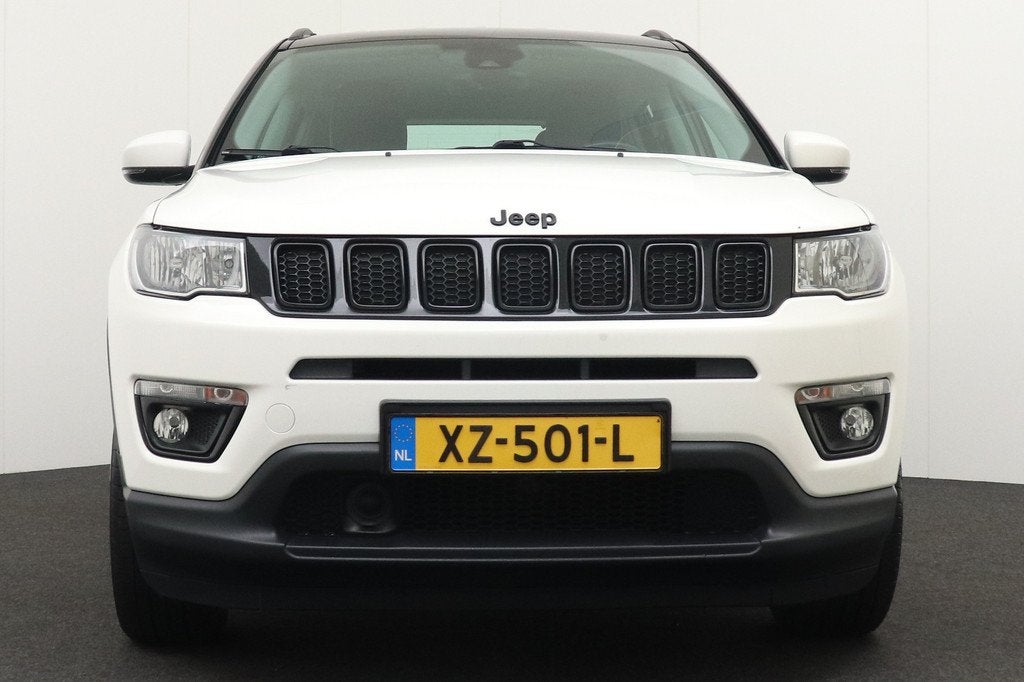 Jeep Compass 1.4 141 PK MultiAir Night Eagle Half-Leder Trek, Auto's, Jeep, Voorwielaandrijving, 450 kg, Gebruikt, 4 cilinders
