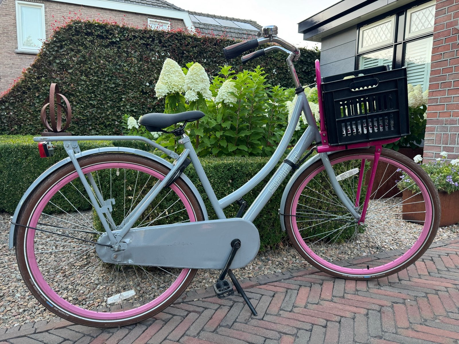 Spirit Dames Transportfiets  28 inch - Framemaat 50, Fietsen en Brommers, Fietsen | Dames | Damesfietsen, Terugtraprem, Gebruikt