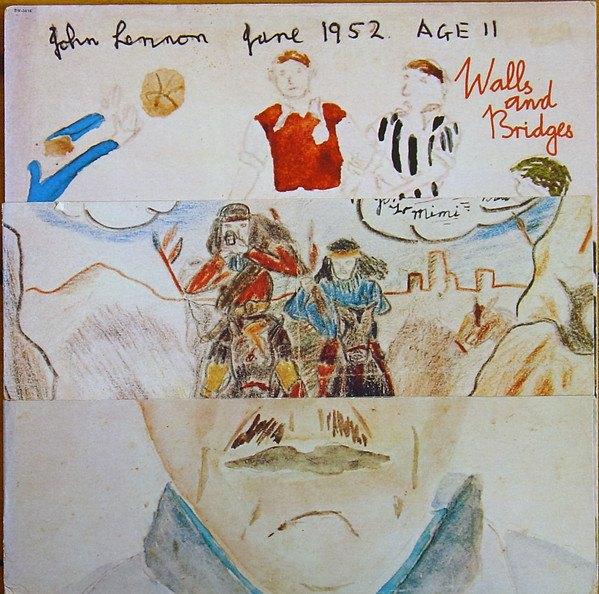 lp,John Lennon – Walls And Bridges, Ophalen of Verzenden, Gebruikt, 12 inch, Poprock