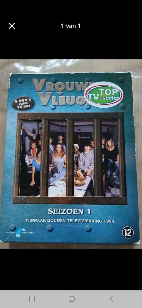 Seizoen 1+2+3 vrouwenvleugel, Cd's en Dvd's, Dvd's | Tv en Series, Vanaf 12 jaar, Ophalen, Zo goed als nieuw