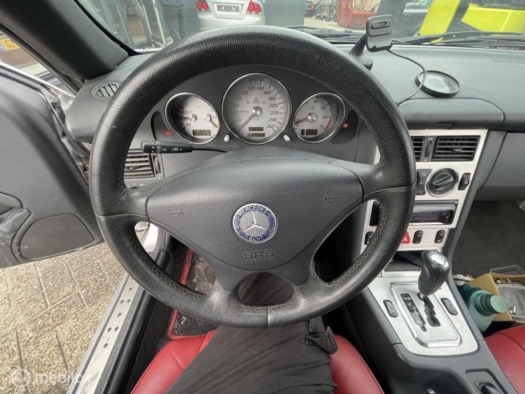 Stuur + Airbag Mercedes SLK-klasse R170 320 Final Edition, Gebruikt, Mercedes-Benz, Ophalen of Verzenden, Mercedes-Benz