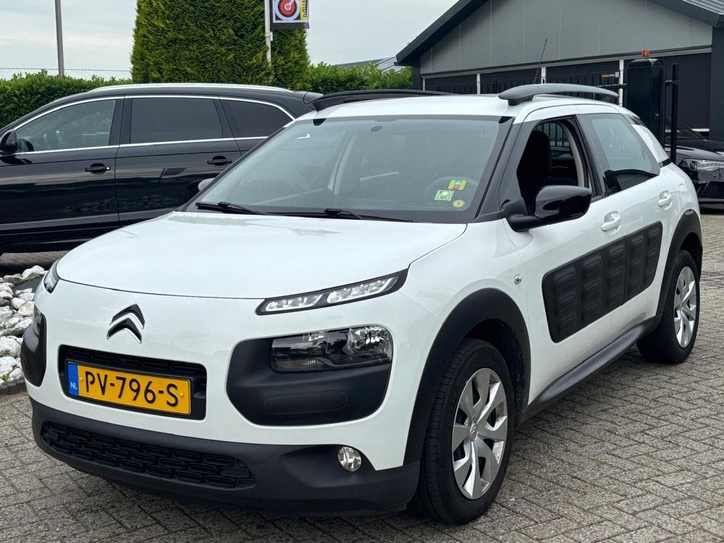 Citroën C4 Cactus 1.2 Benzine 2017 Wit Trekhaak NL Auto, Auto's, Gebruikt, 1199 cc, 82 pk, Wit