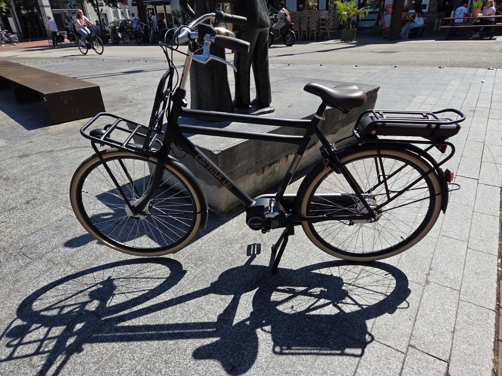 Cortina U4 elektrische transportfiets, Ophalen, Zo goed als nieuw, Cortina, 59 cm of meer