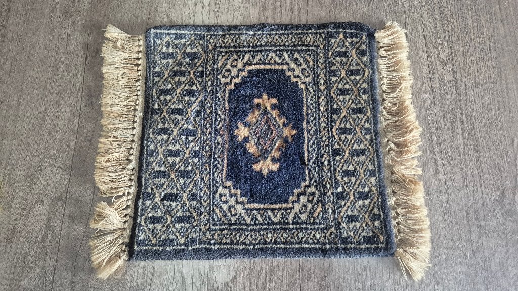 Perzisch tafelkleedje met franjes (2), Huis en Inrichting, Gebruikt, 40 cm, 30 cm, Ophalen of Verzenden