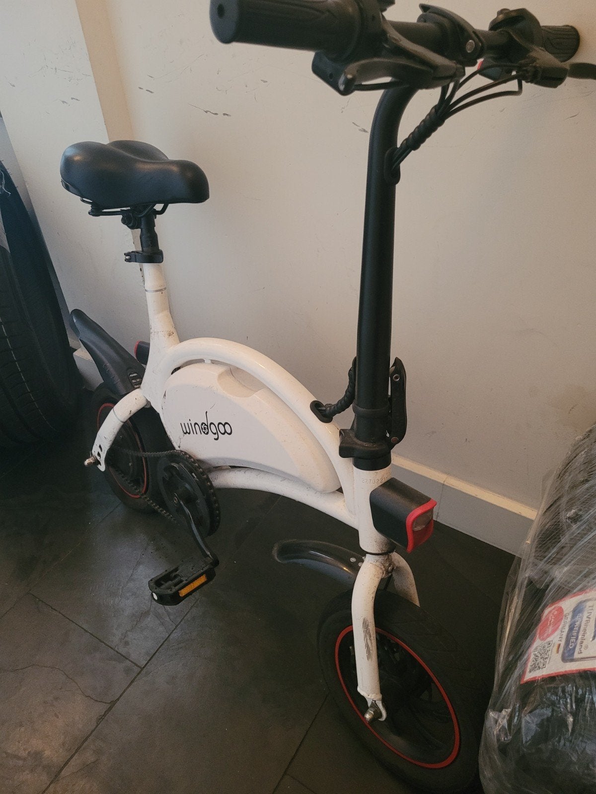 Windgoo B3 elektrische fiets. Opknapper!, Fietsen en Brommers, Overige merken, Gebruikt, Ophalen of Verzenden, Minder dan 47 cm