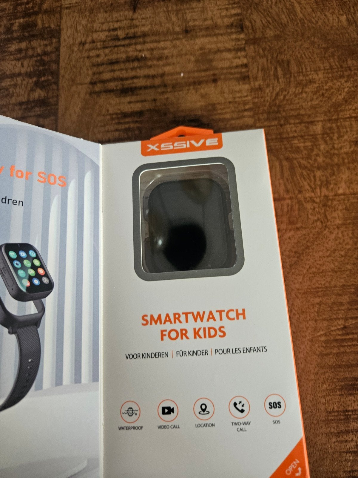 XSSIVE 4G Smartwatch voor Kinderen - Blauw, Ophalen, Blauw, Nieuw, Waterdicht