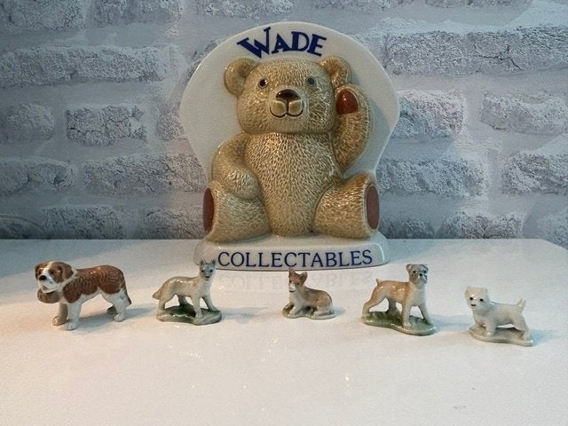 Wade Engeland Porselein Whimsies Pedigree dogs set - 1957, Verzamelen, Ophalen of Verzenden, Nieuw, Dier