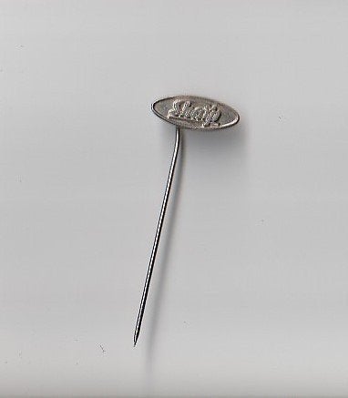 volmetaal speld Sharp, Ophalen of Verzenden, Overige onderwerpen, Speldje of Pin