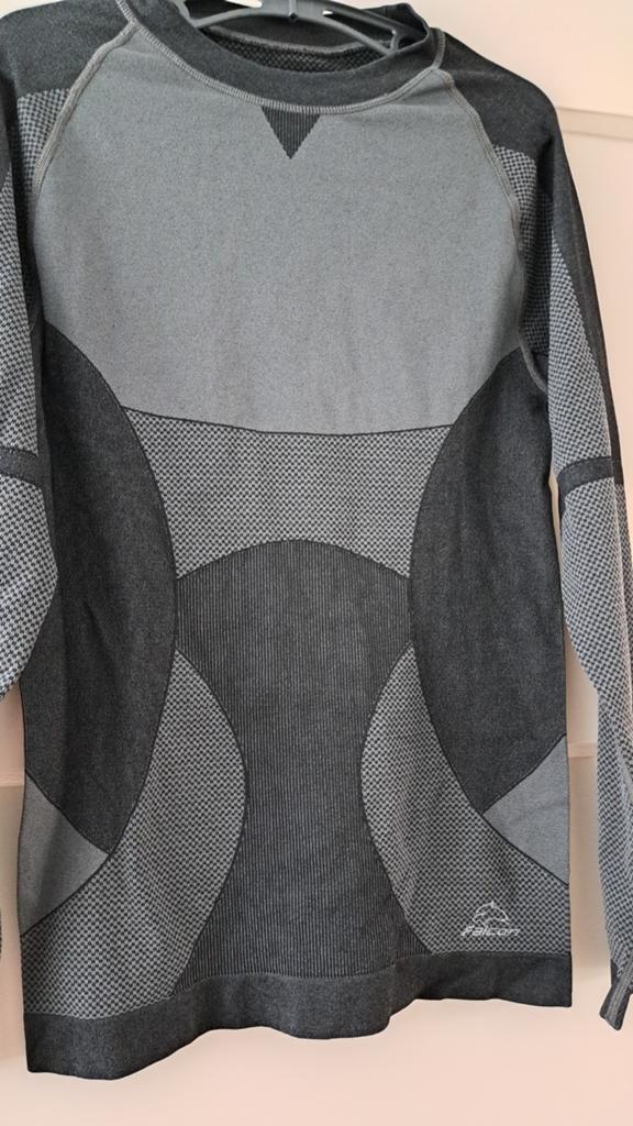 Thermo shirt mt M, Zo goed als nieuw, Voetbal, Grijs, Verzenden
