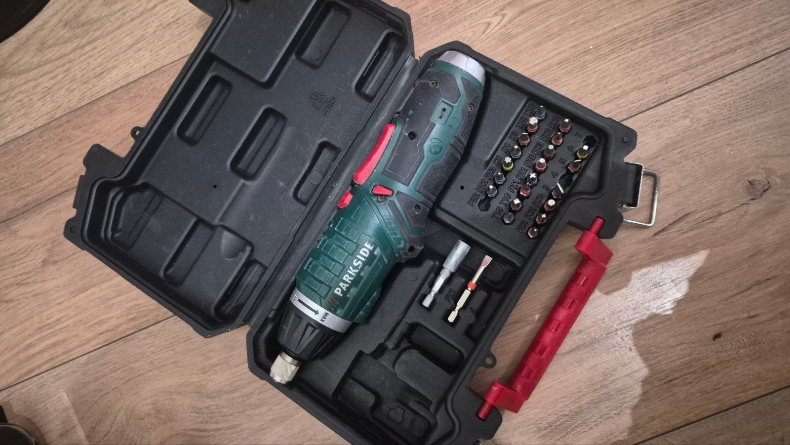 Parkside Mini Accu Schroefmachine - Ideaal voor Thuis, Ophalen of Verzenden, Boor- en Schroefmachine