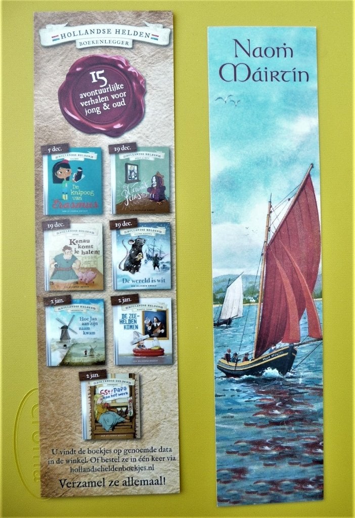 8 boekenlegger 2,nw, vakantie2 x 1 van Ierland, verz.gratis, Verzenden, Nieuw, Overige onderwerpen