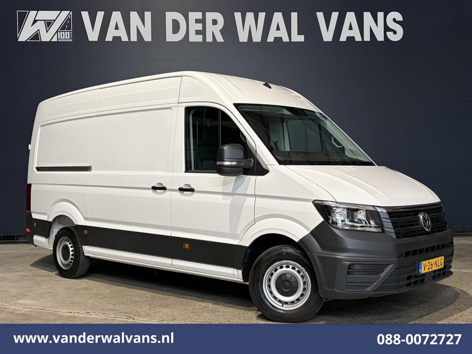 Volkswagen Crafter 2.0 TDI 141pk L3H3 L2H2 Euro6 Airco | Cam, Auto's, Voorwielaandrijving, Stof, Gebruikt, 4 cilinders