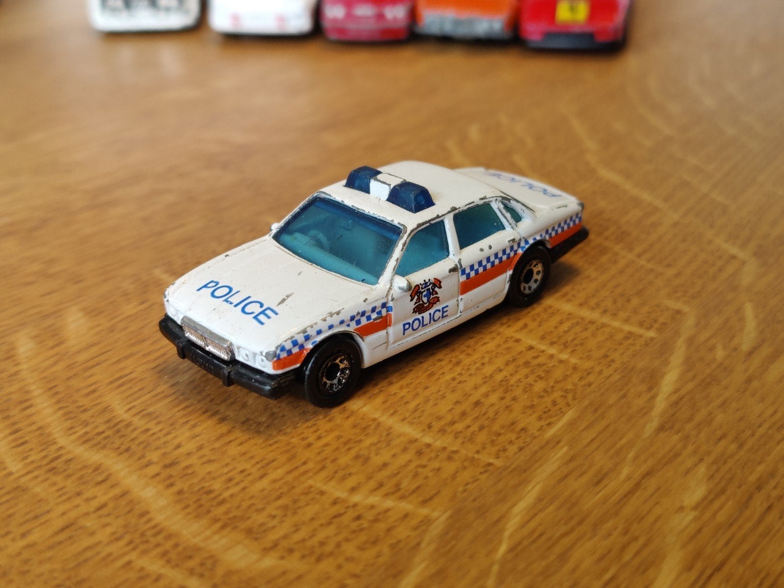Jaguar XJ6 Police Matchbox, Hobby en Vrije tijd, Modelauto's | Overige schalen, Ophalen of Verzenden, Nieuw