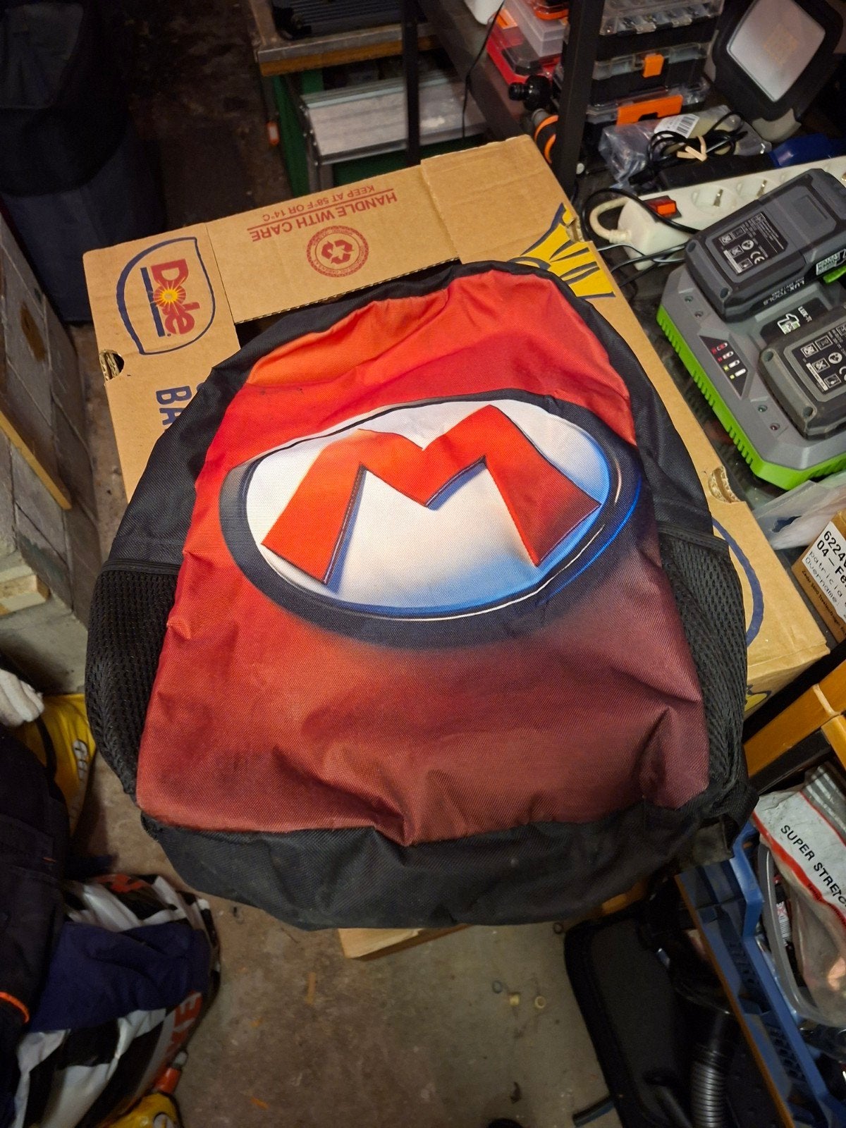 Super Mario Rugzak - Ideaal voor school of uitjes, Ophalen, Gebruikt, Disney of Dora, 25 tot 40 cm