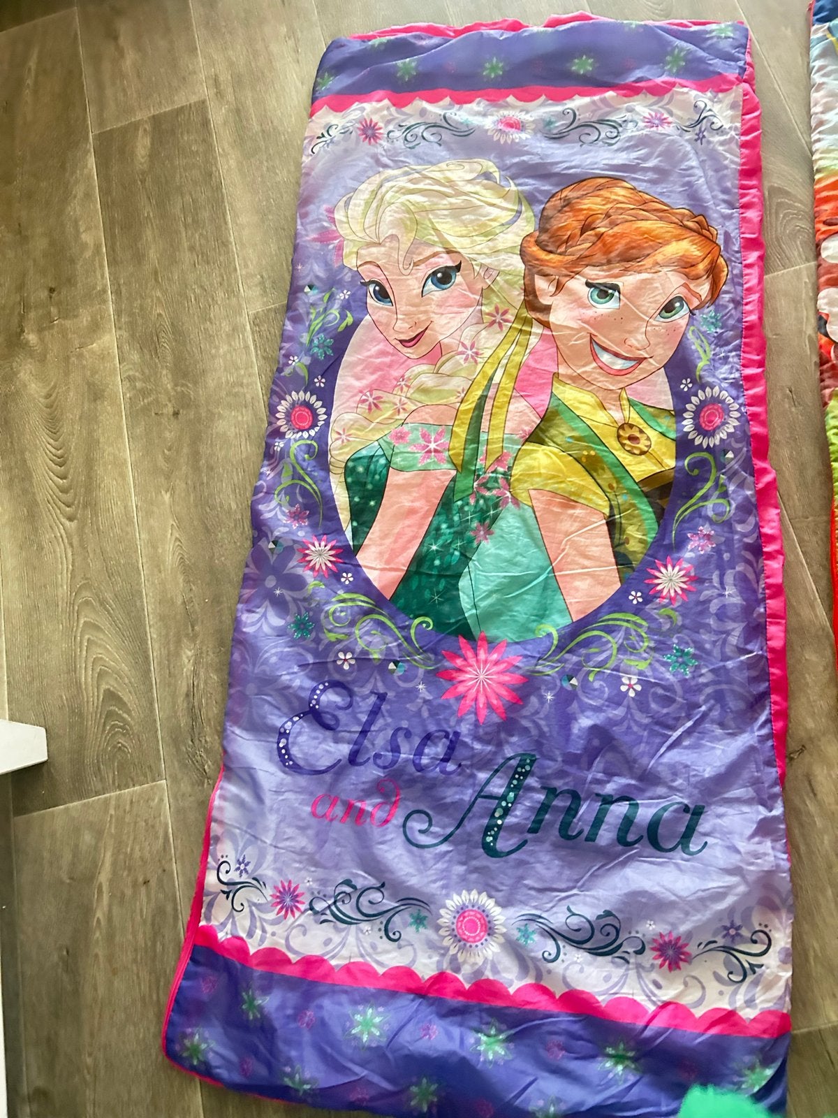 Slaapzakken: Frozen Elsa & Anna en Paw Patrol, Ophalen, Gebruikt
