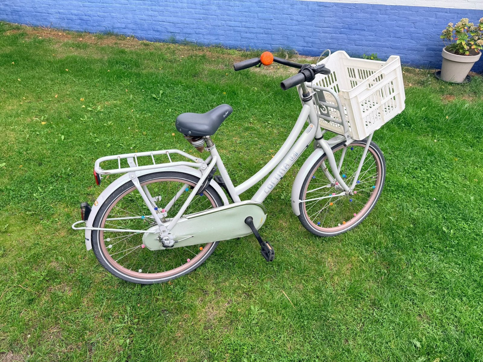Cortina meisjes fiets, Terugtraprem, 22 inch, Versnellingen, Ophalen of Verzenden