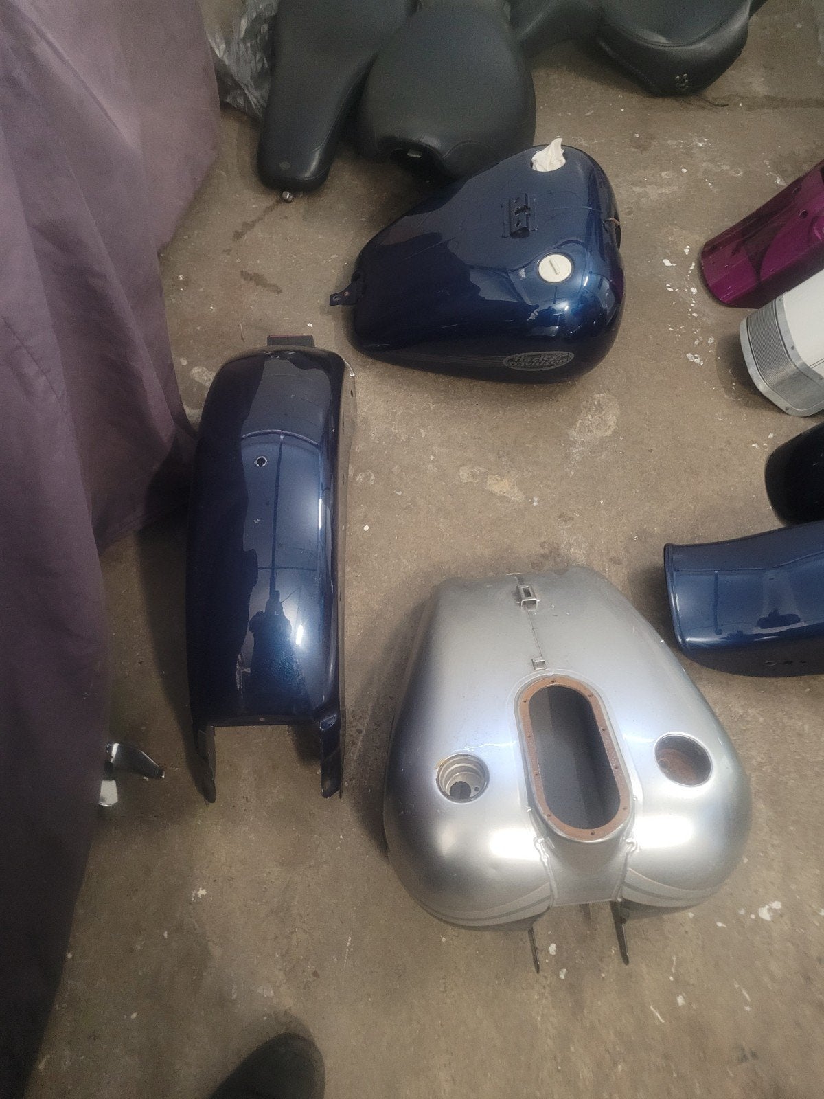 tank harley davidson, Ophalen of Verzenden, Gebruikt