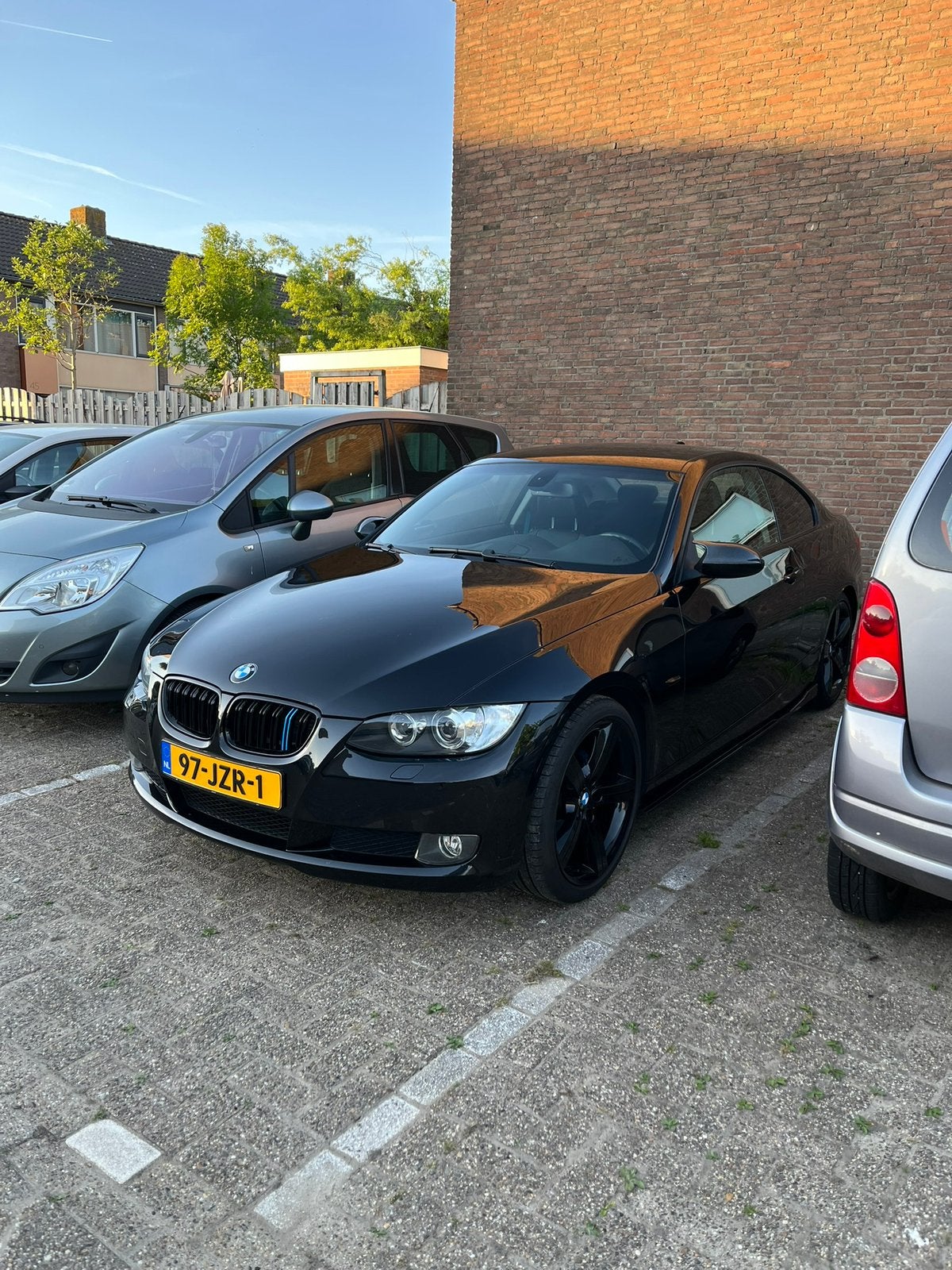 BMW 3-Serie 2.0 I 120KW 2009 Zwart, Auto's, Euro 5, Achterwielaandrijving, 1995 cc, Zwart