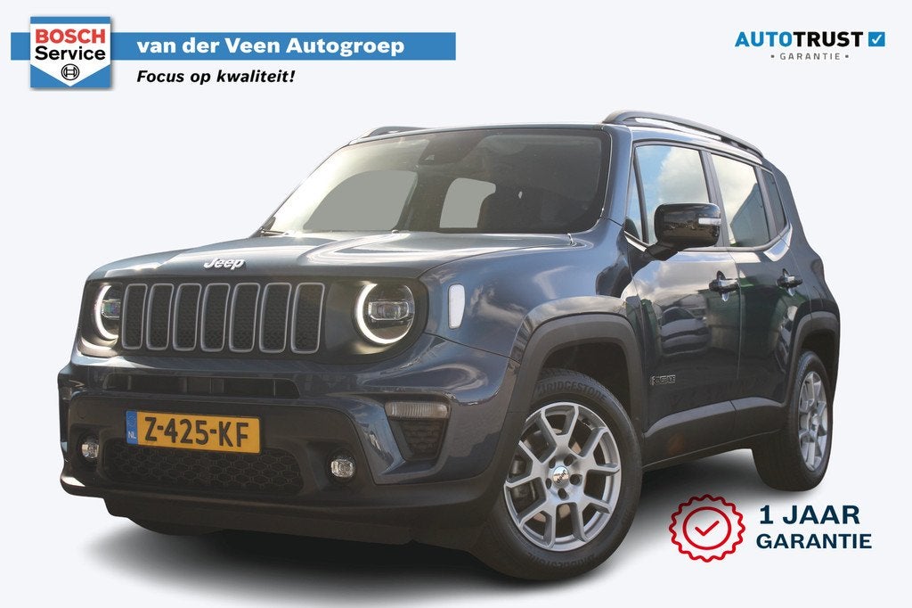 Jeep Renegade 1.5T e-Hybrid Altitude | Incl. 12 maanden | Ac, Auto's, Jeep, 12 maanden, Stof, Gebruikt, 4 cilinders