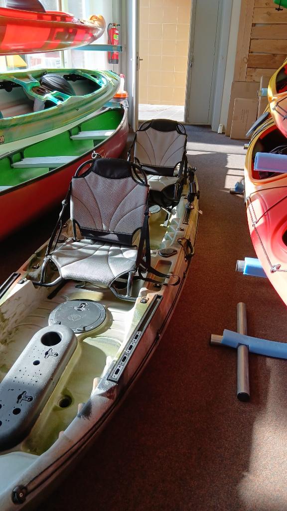 Als nieuw Sunshine Fishing luxe uitvoering, Watersport en Boten, Kano's, It West 12, 9216 XE Oudega, Kanohandel, Overige typen