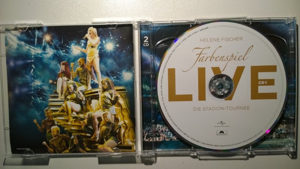 Helene Fischer - Farbenspiel Die Stadion Tournee (2 CD), Ophalen of Verzenden, Zo goed als nieuw