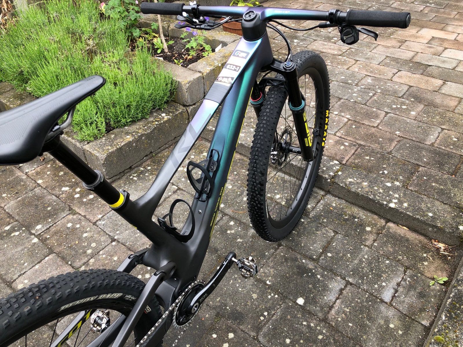 Scott Spark World Cup EVO, Gebruikt, Fully, 45 tot 49 cm, Schijfrem
