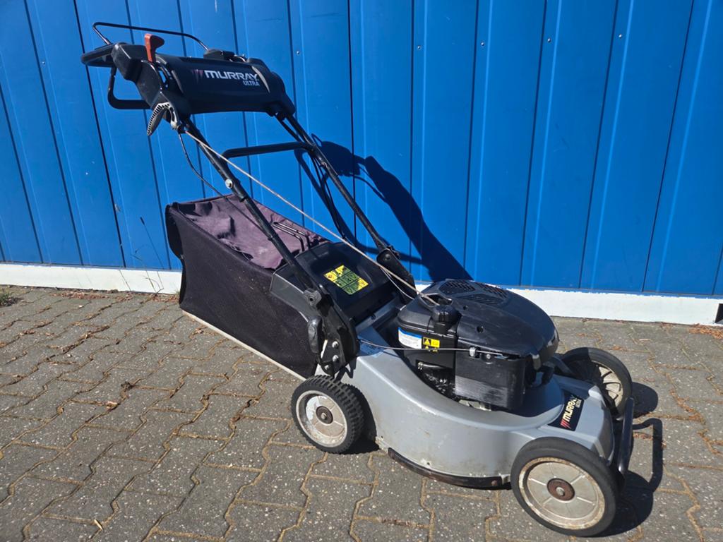 Murray grasmaaier benzine aluminium zelfrijdend, Ophalen, Cirkelmaaier, Gebruikt, Versnellingen