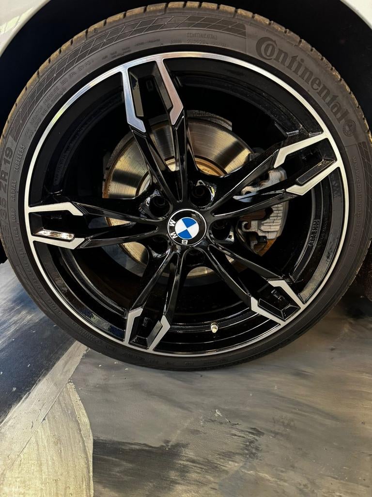 BMW M styling X3 - X4 velgenset zwart hoogglans, Auto-onderdelen, Banden en Velgen, 19 inch, Gebruikt, Banden en Velgen, Ophalen of Verzenden