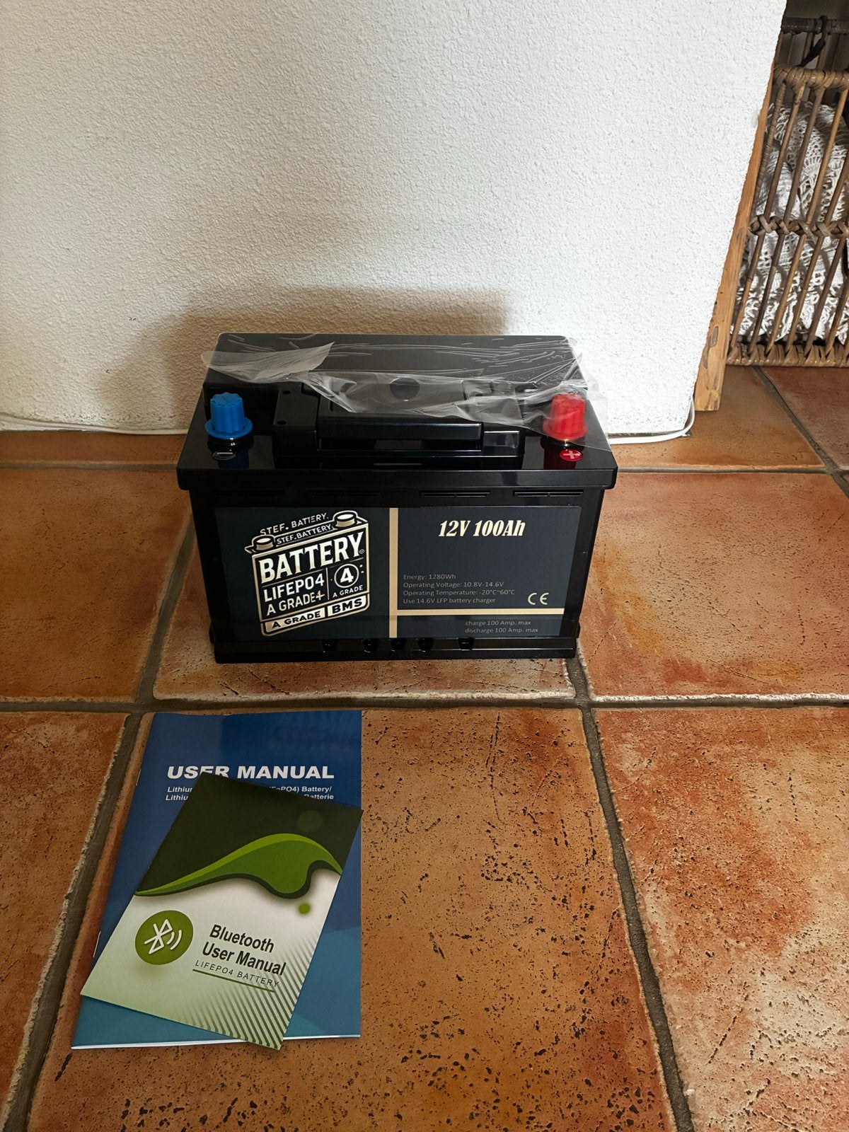 NIEUW – Veilige SMART 12V 109Ah LiFePO4 Premium Lithium Accu, Ophalen of Verzenden, Nieuw, Universele onderdelen