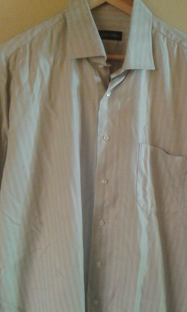 john miller xl, Ophalen of Verzenden, Nieuw, Blauw, Halswijdte 43/44 (XL)
