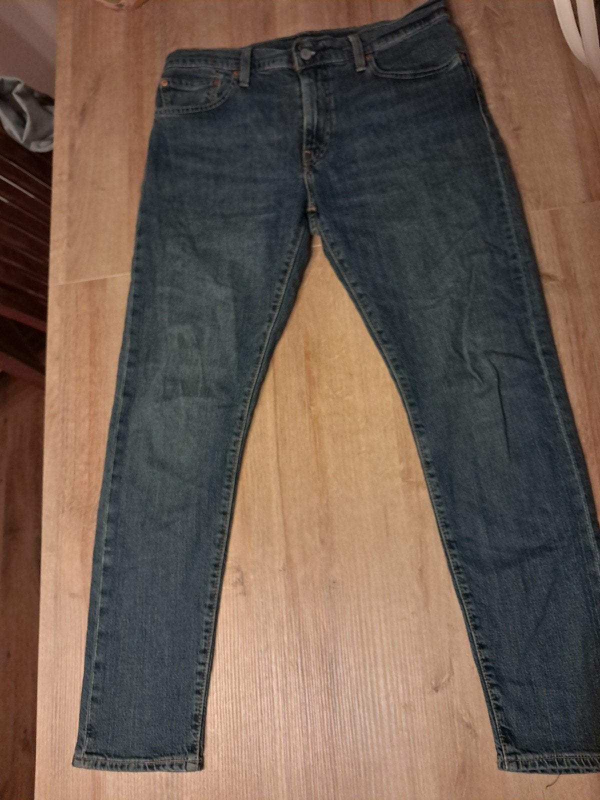 Levi's 512 Slim Taper Jeans W32 L30 - Zo goed als nieuw, Levi's, Blauw, W32 (confectie 46) of kleiner, Ophalen of Verzenden