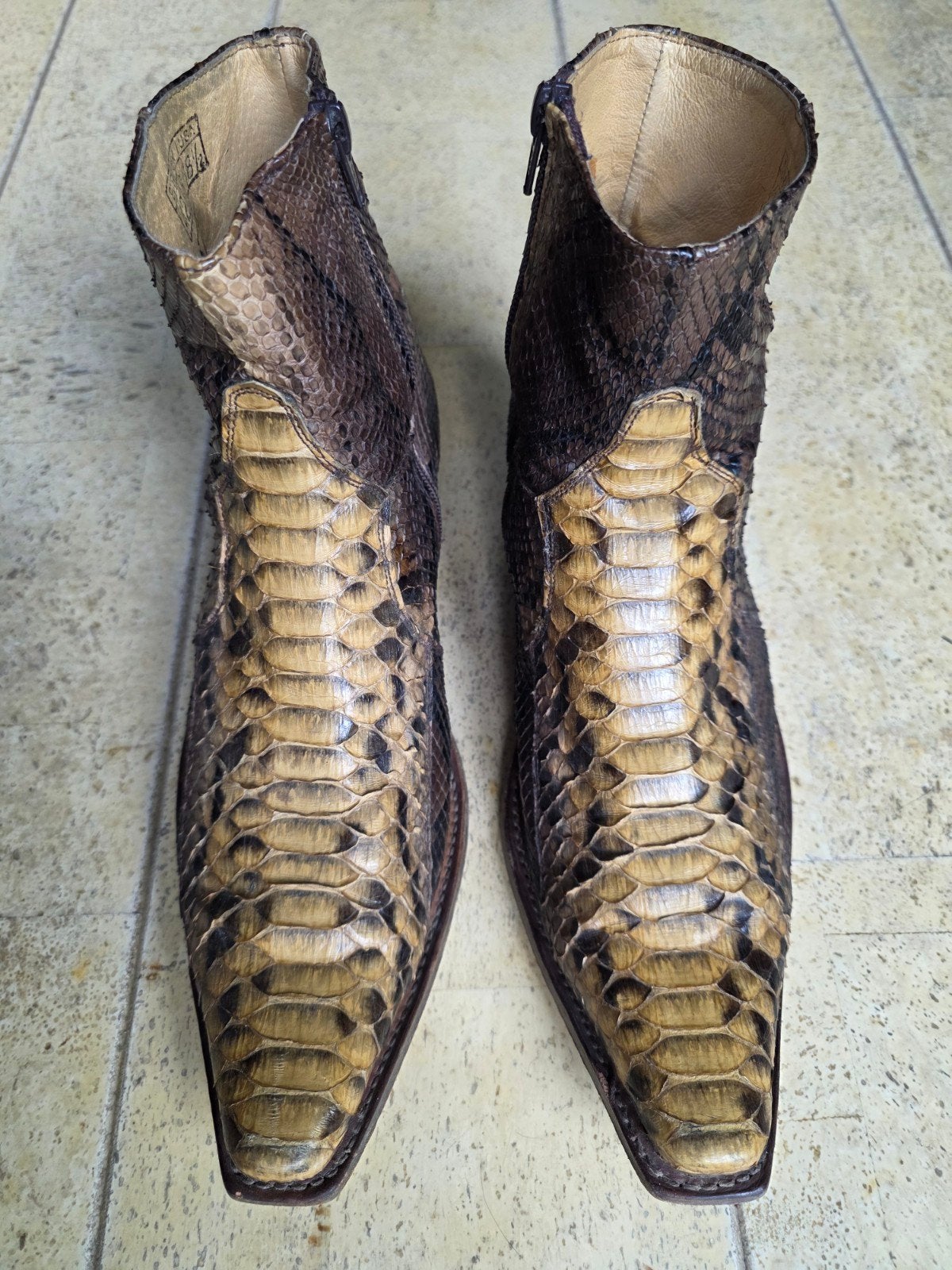 Sendra python boots mt 42. Cowboy western laarzen, Sendra, Bruin, Boots, Ophalen of Verzenden