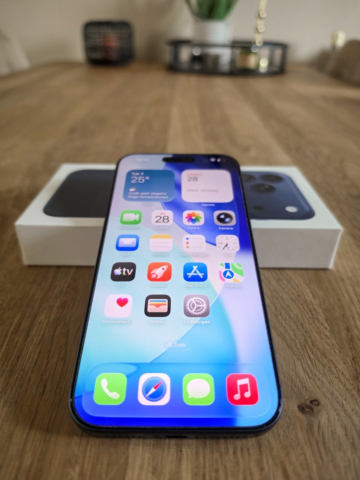 iPhone 17 Pro Max 256GB | Deep Blue | 45 Cycli!! | Factuur!!, Zo goed als nieuw, Zonder simlock, Ophalen, 256 GB
