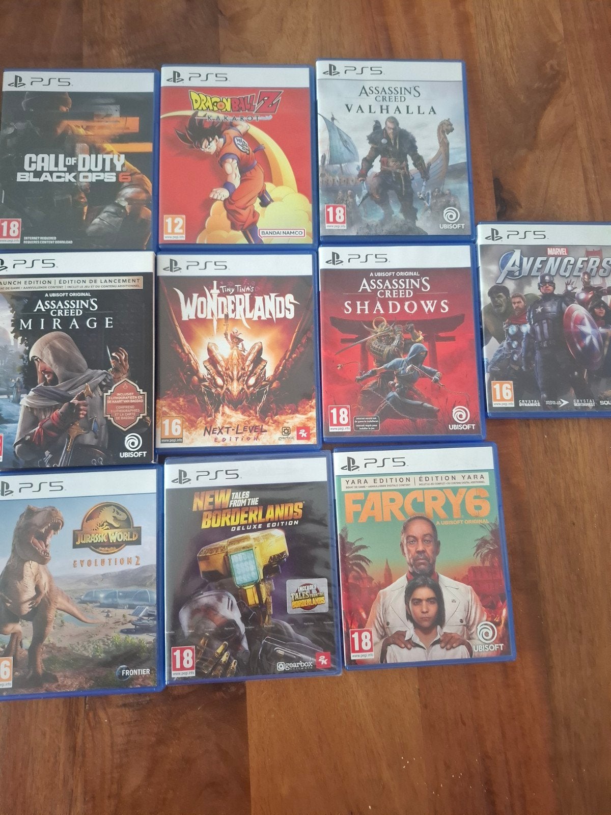 PS5 Games Collectie: Assassin's Creed, Far Cry, Call of Duty, Ophalen, Online, Vanaf 18 jaar, Overige genres