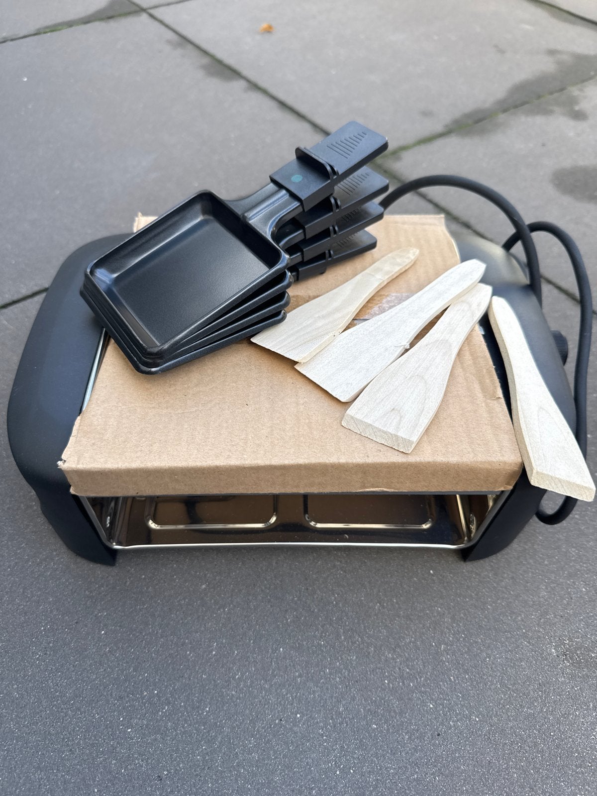 Nieuwe Princess Raclette Grill - Compact en compleet, Ophalen, Nieuw, Minder dan 4 personen