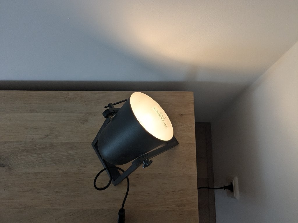 Trio Tafellamp Marc Zwart (inclusief lamp), Huis en Inrichting, Ophalen, Overige typen, E27 (groot), Zo goed als nieuw