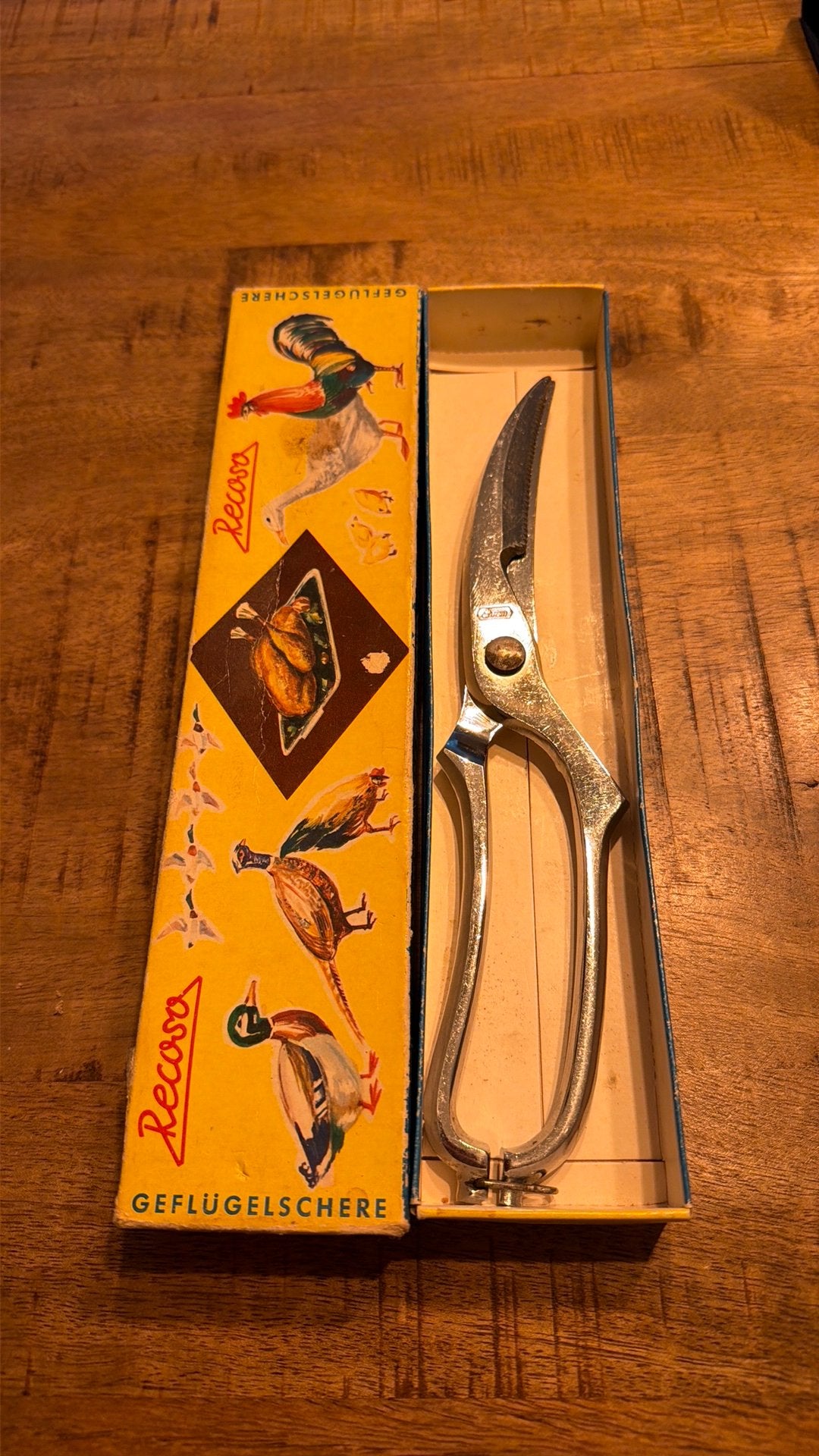 Recoso/solingen gevogelte/wild schaar, Ophalen of Verzenden, Zo goed als nieuw