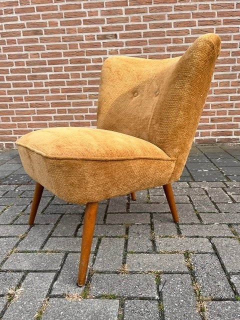 Vintage Cocktail Stoel, Huis en Inrichting, Ophalen, Vintage Cocktail, Minder dan 75 cm, Zo goed als nieuw